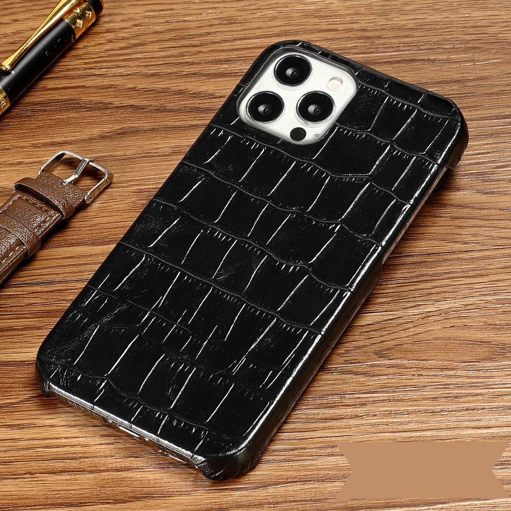 Genuine Leather Luxury iPhone Case