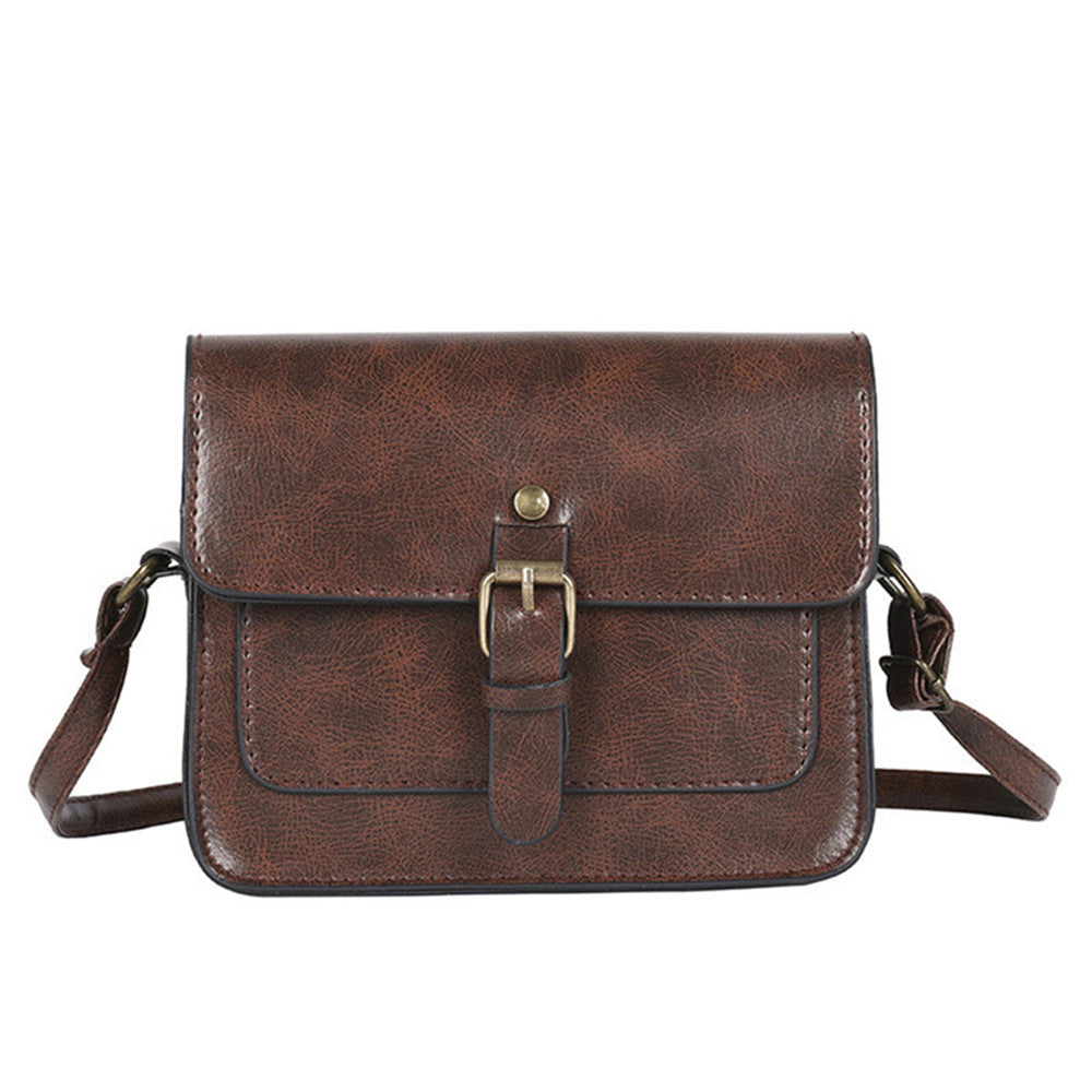 Farfalla Brown Vintage Scarf Crossbody Bag – Vintage Luxe Up